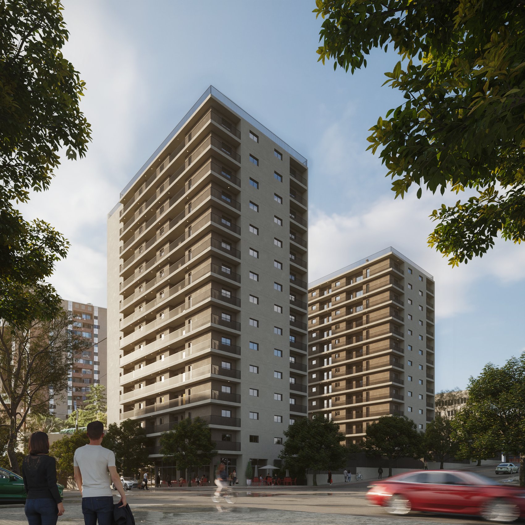 Torres Terrazas de Alberdi